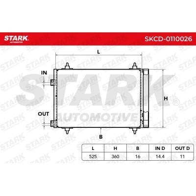 A/C condenser SKCD-0110026 - photo 7