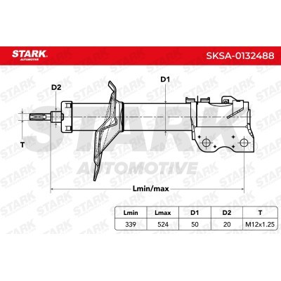 Shock Absorber Stark SKSA-0132488 SKSA-0132488 - photo 6