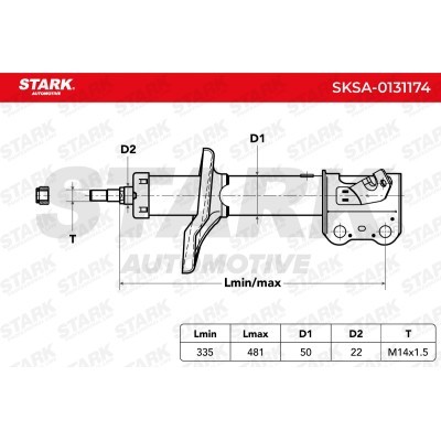Shock Absorber Stark SKSA-0131174 SKSA-0131174 - photo 8
