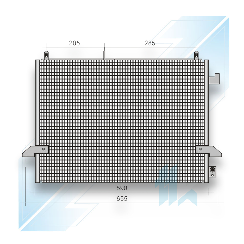 Condenser for Ford Scorpio II 210FRSCP20 - photo 1