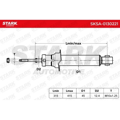 Shock Absorber Stark SKSA-0130221 SKSA-0130221 - photo 3