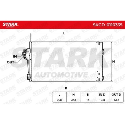 A/C condenser SKCD-0110335 - photo 7