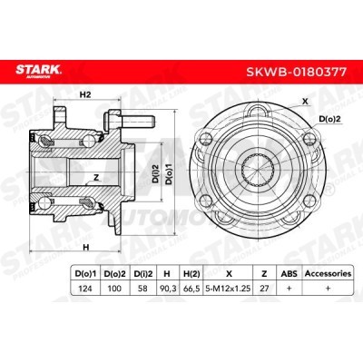 Wheel Bearing Stark SKWB-0180377 SKWB-0180377 - photo 7