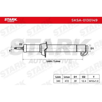 Shock Absorber Stark SKSA-0130149 SKSA-0130149 - photo 3