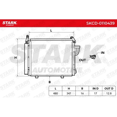A/C condenser SKCD-0110439 - photo 6