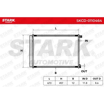 A/C condenser SKCD-0110464 - photo 7