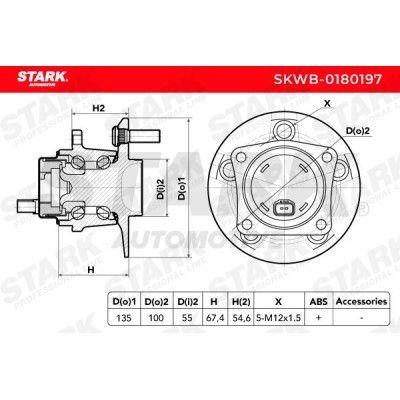 Wheel Bearing Stark SKWB-0180197 SKWB-0180197 - photo 4