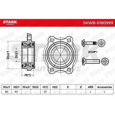 Wheel Bearing Stark SKWB-0180999 SKWB-0180999 - photo 6