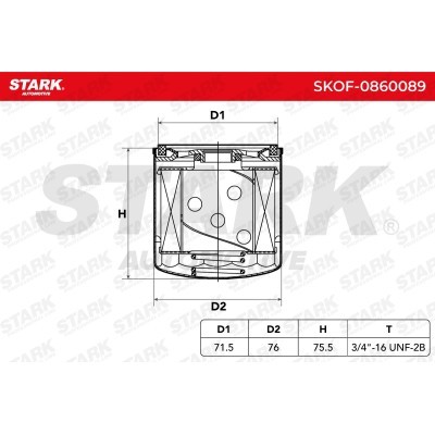 Oil Filter Stark SKOF-0860089 SKOF-0860089 - photo 6