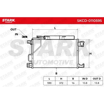 A/C condenser SKCD-0110595 - photo 6