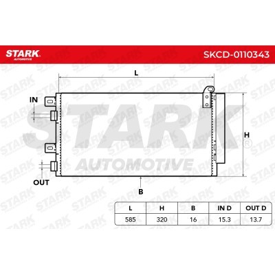 A/C condenser SKCD-0110343 - photo 7