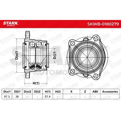 Wheel Bearing Stark SKWB-0180279 SKWB-0180279 - photo 2