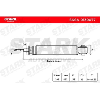 Shock Absorber Stark SKSA-0130077 SKSA-0130077 - photo 3