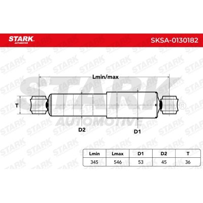 Shock Absorber Stark SKSA-0130182 SKSA-0130182 - photo 3