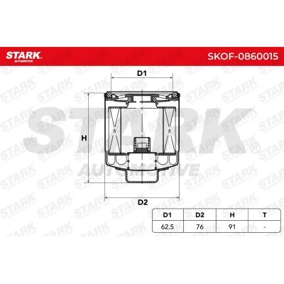 Oil Filter Stark SKOF-0860015 SKOF-0860015 - photo 6