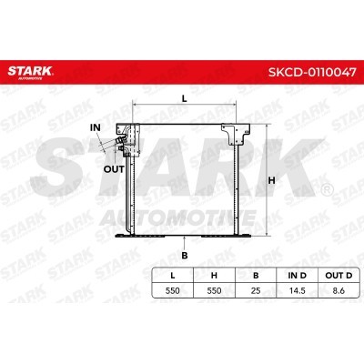 A/C condenser SKCD-0110047 - photo 7