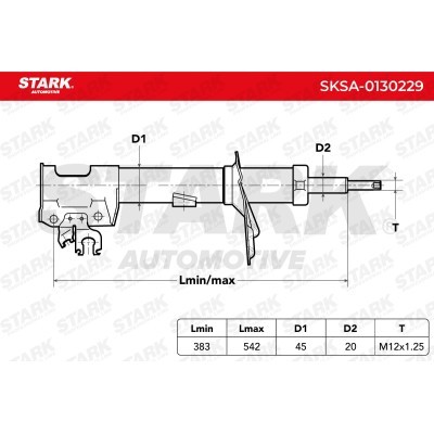 Shock Absorber Stark SKSA-0130229 SKSA-0130229 - photo 3