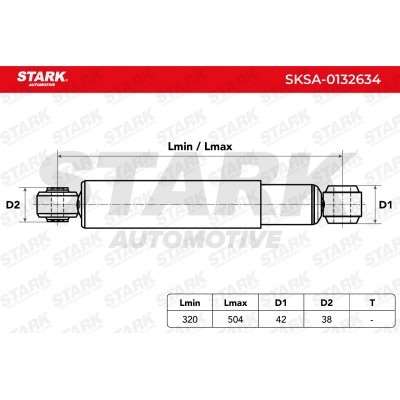 Shock Absorber Stark SKSA-0132634 SKSA-0132634 - photo 7