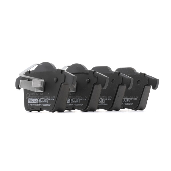 Brake Pads Set RIDEX 402B0346P 402B0346P - photo 1