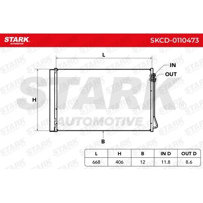 A/C condenser SKCD-0110473 - photo 7