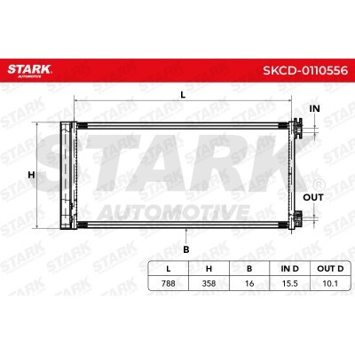 A/C condenser SKCD-0110556 - photo 5
