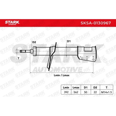 Shock Absorber Stark SKSA-0130967 SKSA-0130967 - photo 9