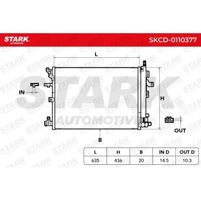 A/C condenser SKCD-0110377 - photo 6