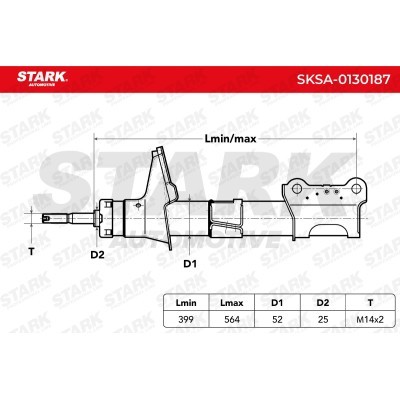 Shock Absorber Stark SKSA-0130187 SKSA-0130187 - photo 3