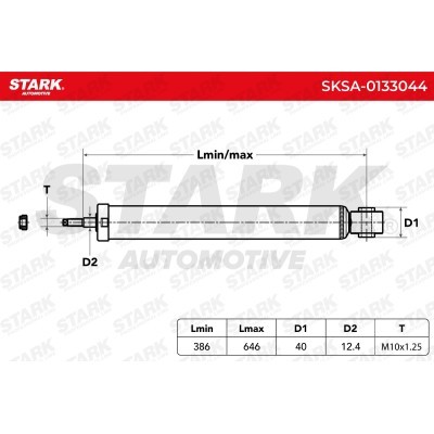 Shock Absorber Stark SKSA-0133044 SKSA-0133044 - photo 6