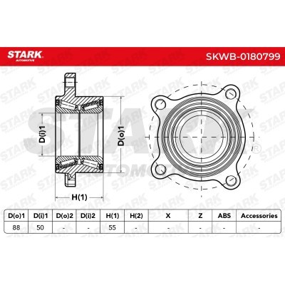 Wheel Bearing Stark SKWB-0180799 SKWB-0180799 - photo 5
