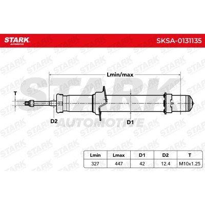 Shock Absorber Stark SKSA-0131135 SKSA-0131135 - photo 3