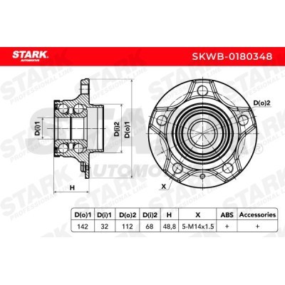 Wheel Bearing Stark SKWB-0180348 SKWB-0180348 - photo 4
