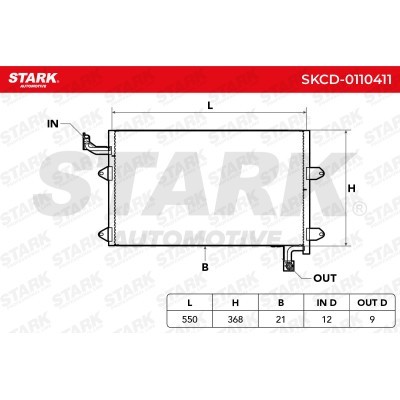 A/C condenser SKCD-0110411 - photo 6