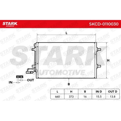 A/C condenser SKCD-0110030 - photo 7
