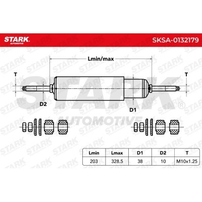 Shock Absorber Stark SKSA-0132179 SKSA-0132179 - photo 6