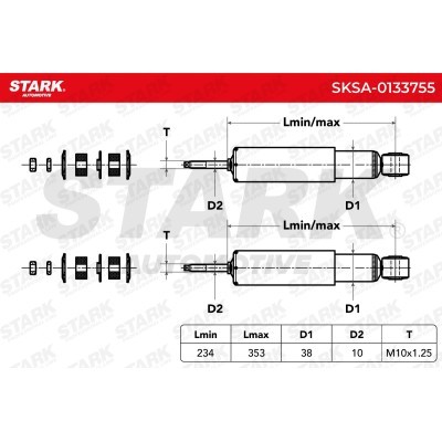 Shock Absorber Stark SKSA-0133755 SKSA-0133755 - photo 6