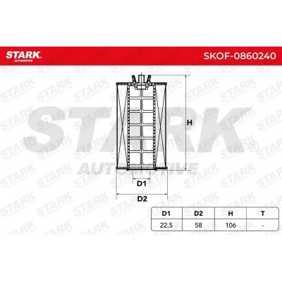 Oil Filter Stark SKOF-0860240 SKOF-0860240 - photo 5