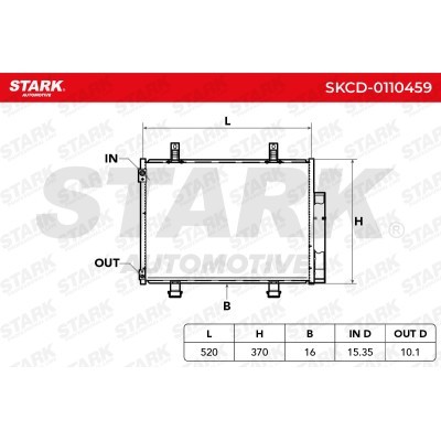 A/C condenser SKCD-0110459 - photo 5