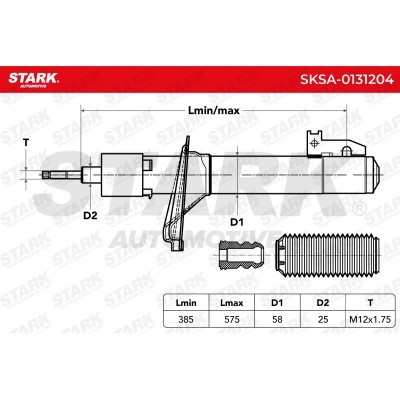 Shock Absorber Stark SKSA-0131204 SKSA-0131204 - photo 3