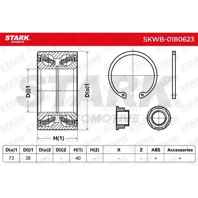Wheel Bearing Stark SKWB-0180623 SKWB-0180623 - photo 3