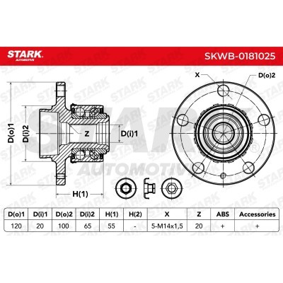 Wheel Bearing Stark SKWB-0181025 SKWB-0181025 - photo 6