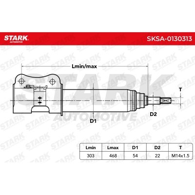 Shock Absorber Stark SKSA-0130313 SKSA-0130313 - photo 3