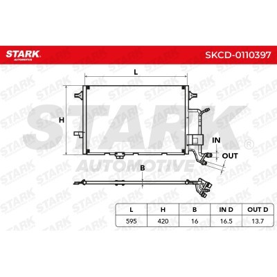 A/C condenser SKCD-0110397 - photo 4