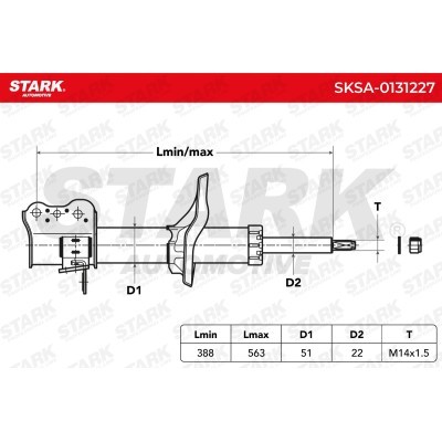 Shock Absorber Stark SKSA-0131227 SKSA-0131227 - photo 2