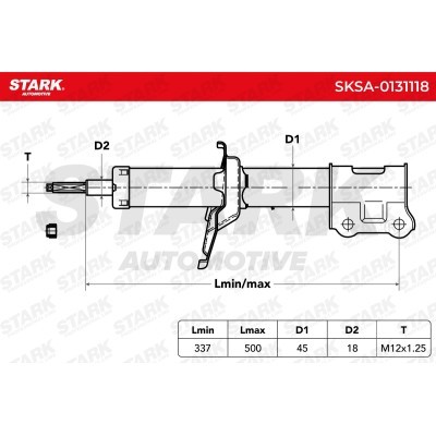 Shock Absorber Stark SKSA-0131118 SKSA-0131118 - photo 3