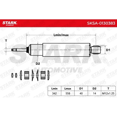 Shock Absorber Stark SKSA-0130383 SKSA-0130383 - photo 3