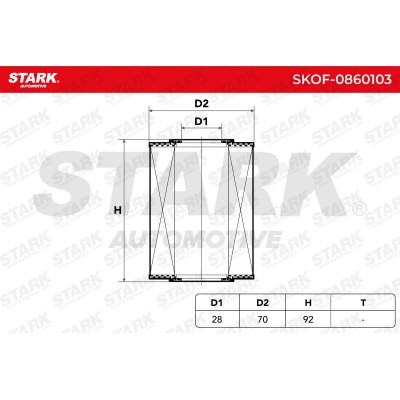 Oil Filter Stark SKOF-0860103 SKOF-0860103 - photo 6