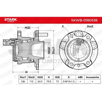 Wheel Bearing Stark SKWB-0180536 SKWB-0180536 - photo 4