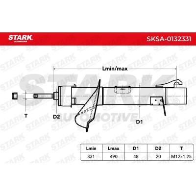 Shock Absorber Stark SKSA-0132331 SKSA-0132331 - photo 5