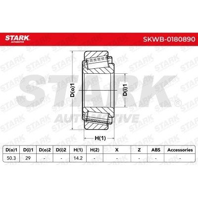 Wheel Bearing Stark SKWB-0180890 SKWB-0180890 - photo 6
